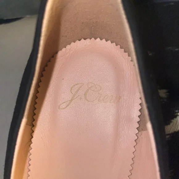 J. Crew Black Suede Heels - Picture 2 of 7